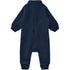 Mikk-Line Baby Wool Suit (Rib Cuffs) Wool Blue Nights
